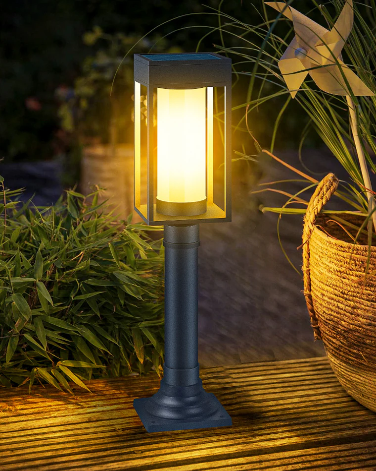 WOMO Solar Pathway Bollard Light-WM9026 - Image 16