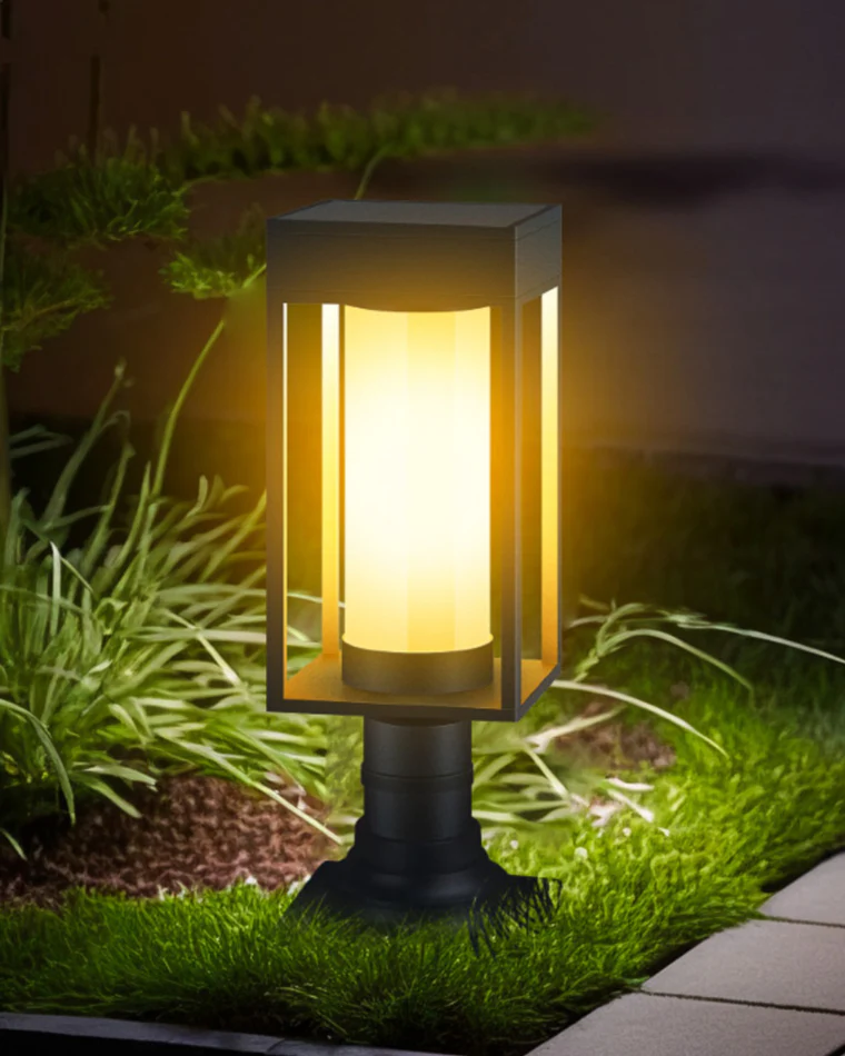 WOMO Solar Pathway Bollard Light-WM9026 - Image 17