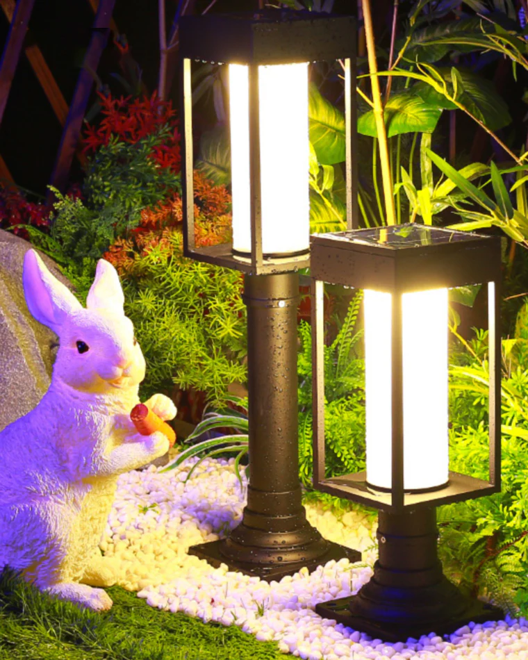 WOMO Solar Pathway Bollard Light-WM9026 - Image 18