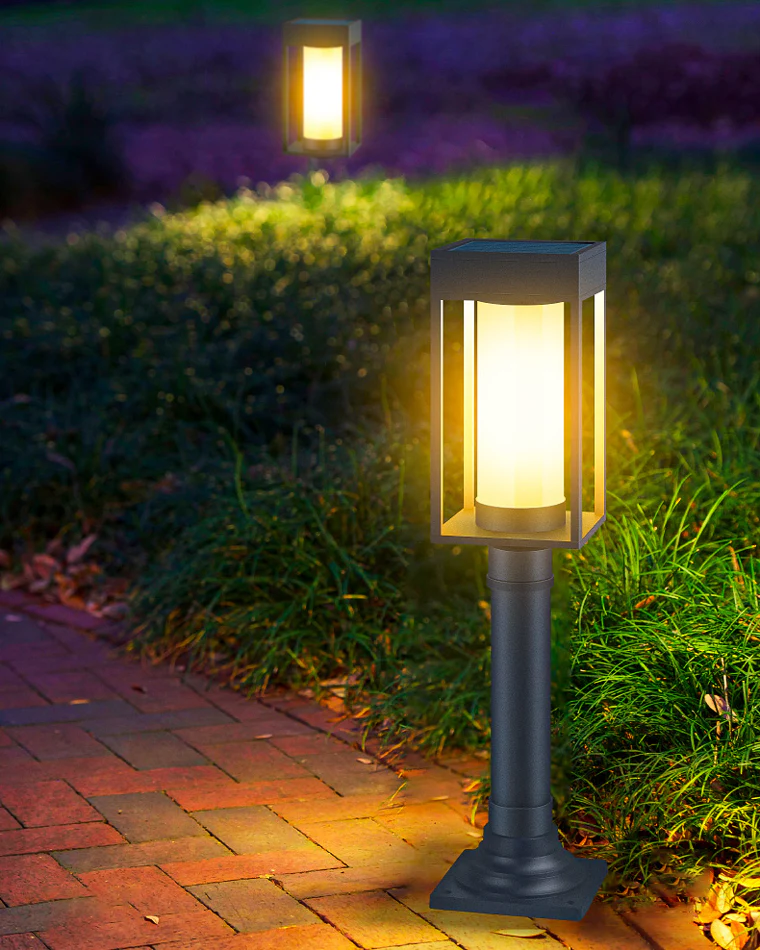 WOMO Solar Pathway Bollard Light-WM9026 - Image 6