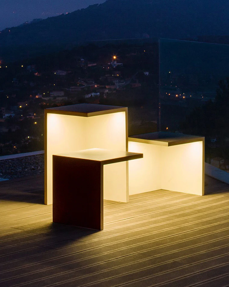 WOMO Solar Seat Patio Light-WM9180 - Image 9