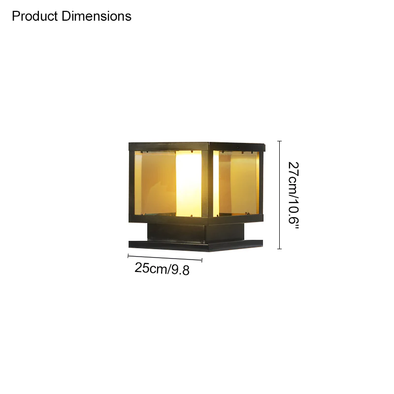 WOMO Solar Pillar Light-WM9036 - Image 12