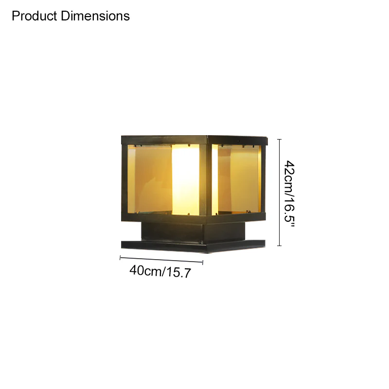 WOMO Solar Pillar Light-WM9036 - Image 14