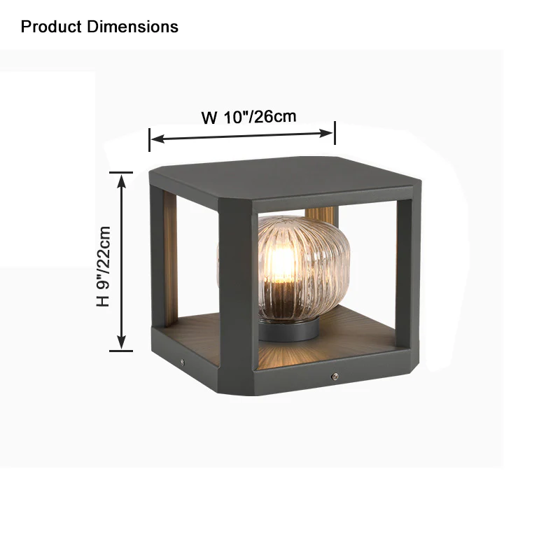 WOMO Solar Pillar Light-WM9174 - Image 15