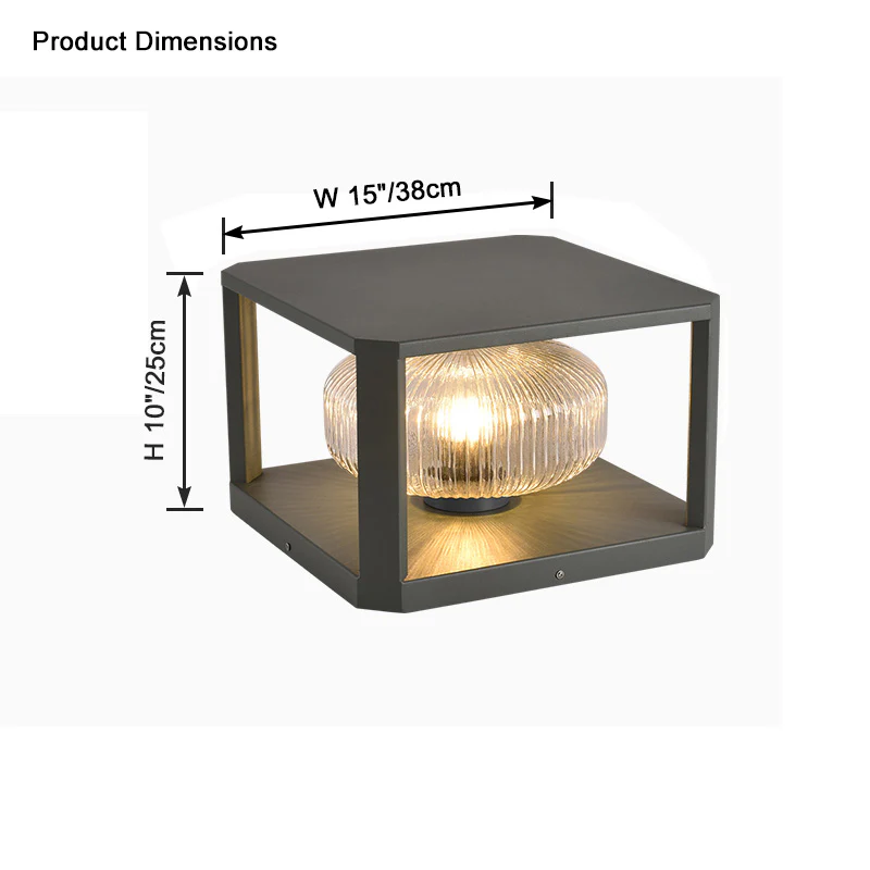WOMO Solar Pillar Light-WM9174 - Image 17