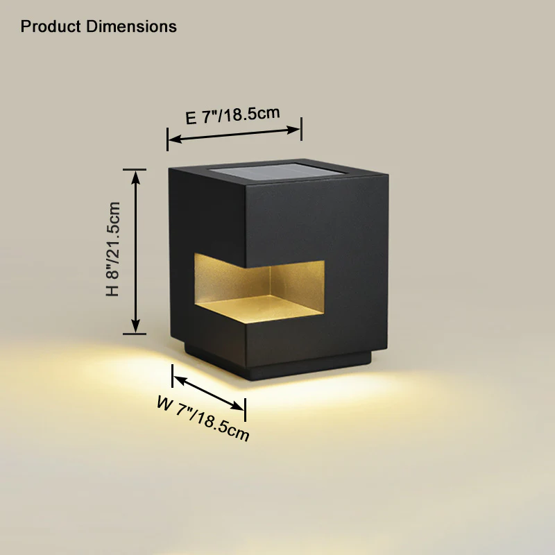 WOMO Solar Pillar Light-WM9178 - Image 14