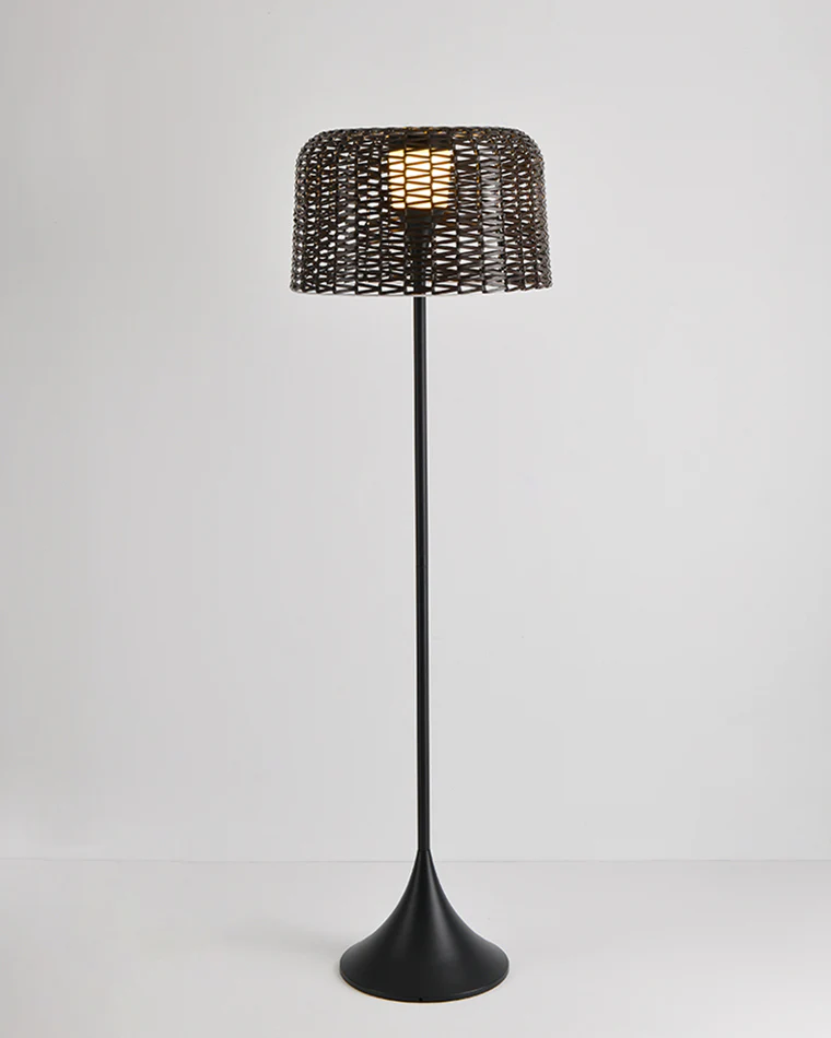 WOMO Solar Rattan Floor Light-WM9011 - Image 24