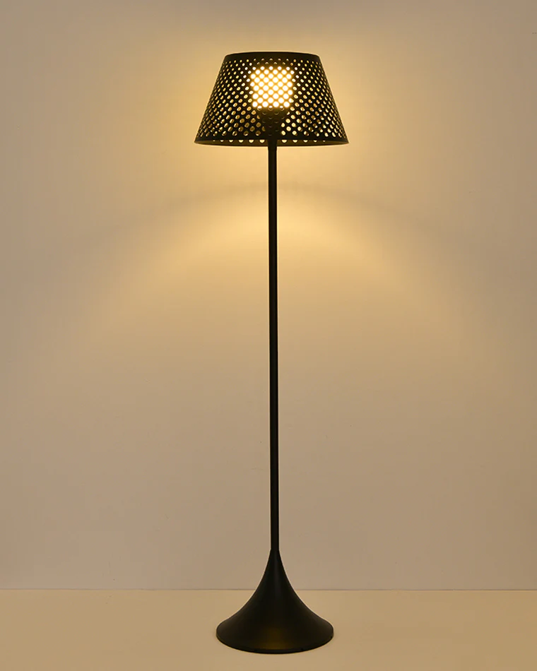 WOMO Solar Rattan Floor Light-WM9011 - Image 26