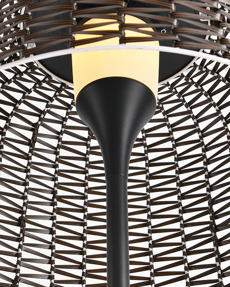 WOMO Solar Rattan Floor Light-WM9011 - Image 36