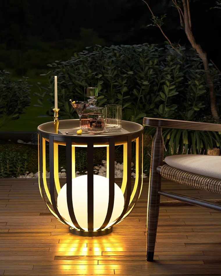 WOMO Solar Rechargeable Patio Floor Light-WM9004 - Image 14