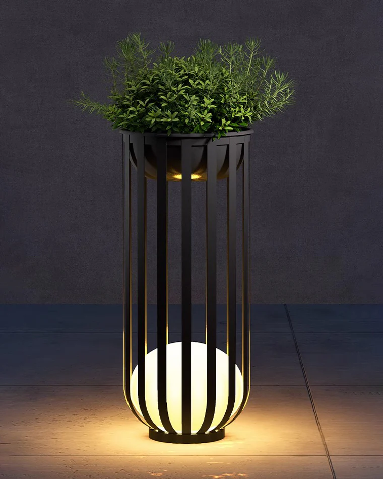 WOMO Solar Rechargeable Patio Floor Light-WM9004 - Image 15