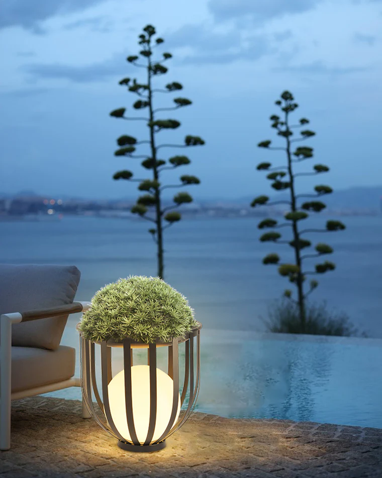 WOMO Solar Rechargeable Patio Floor Light-WM9004 - Image 19