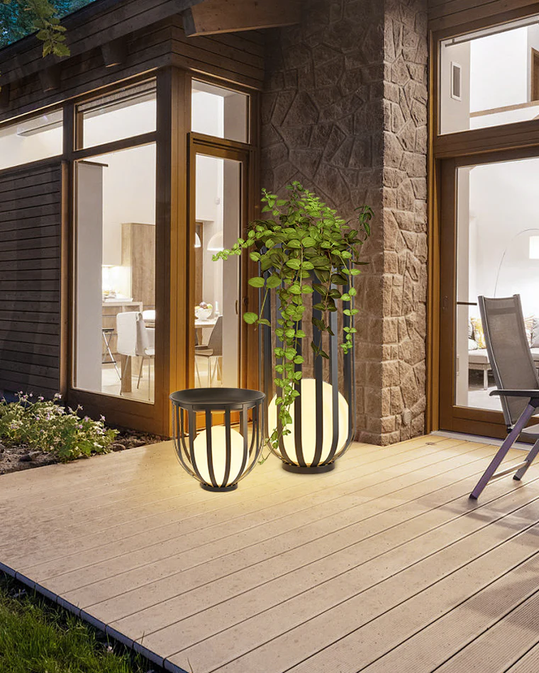 WOMO Solar Rechargeable Patio Floor Light-WM9004 - Image 20