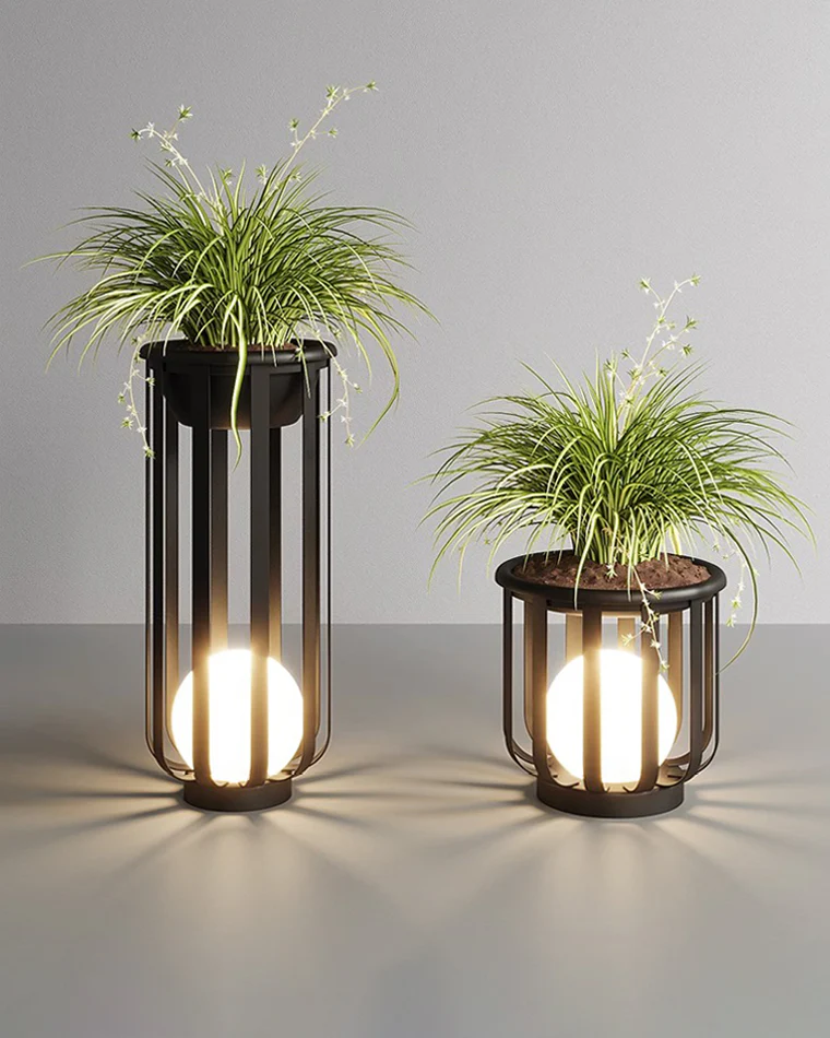 WOMO Solar Rechargeable Patio Floor Light-WM9004 - Image 24