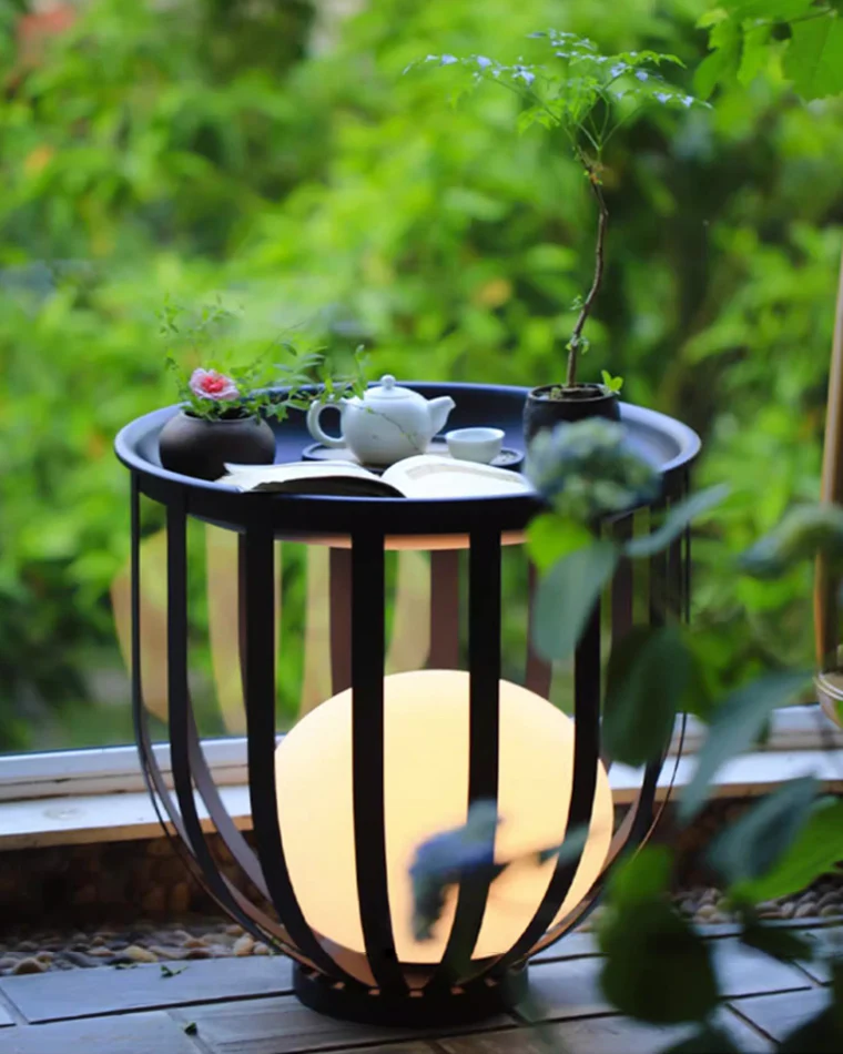 WOMO Solar Rechargeable Patio Floor Light-WM9004 - Image 25