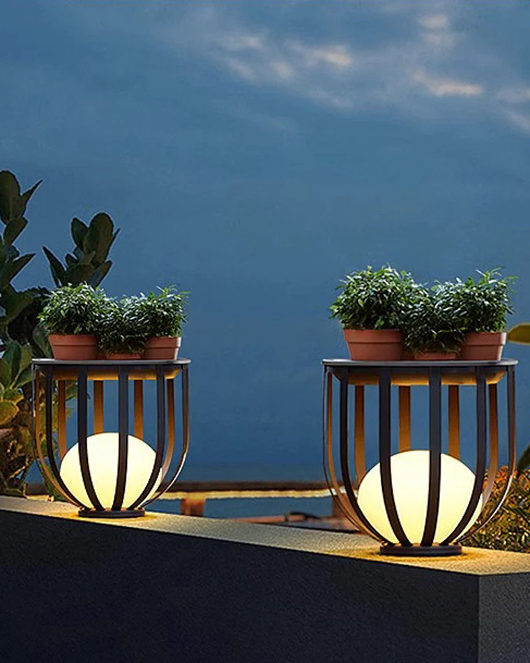 WOMO Solar Rechargeable Patio Floor Light-WM9004 - Image 28