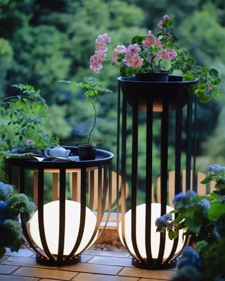 WOMO Solar Rechargeable Patio Floor Light-WM9004 - Image 29