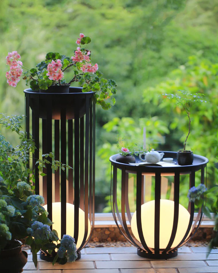 WOMO Solar Rechargeable Patio Floor Light-WM9004 - Image 30