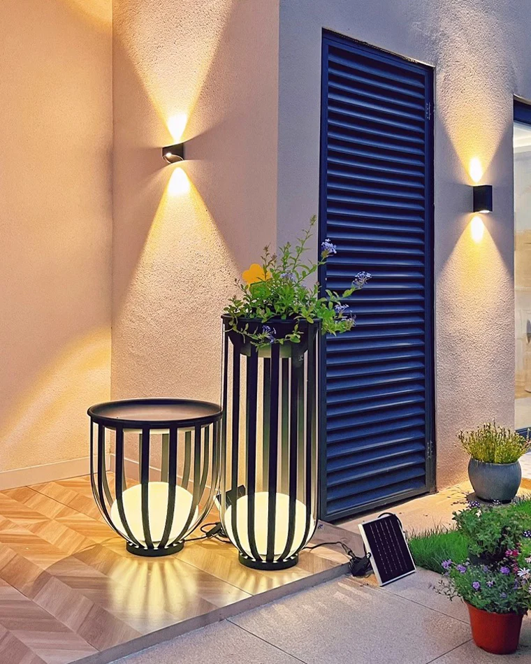 WOMO Solar Rechargeable Patio Floor Light-WM9004 - Image 4