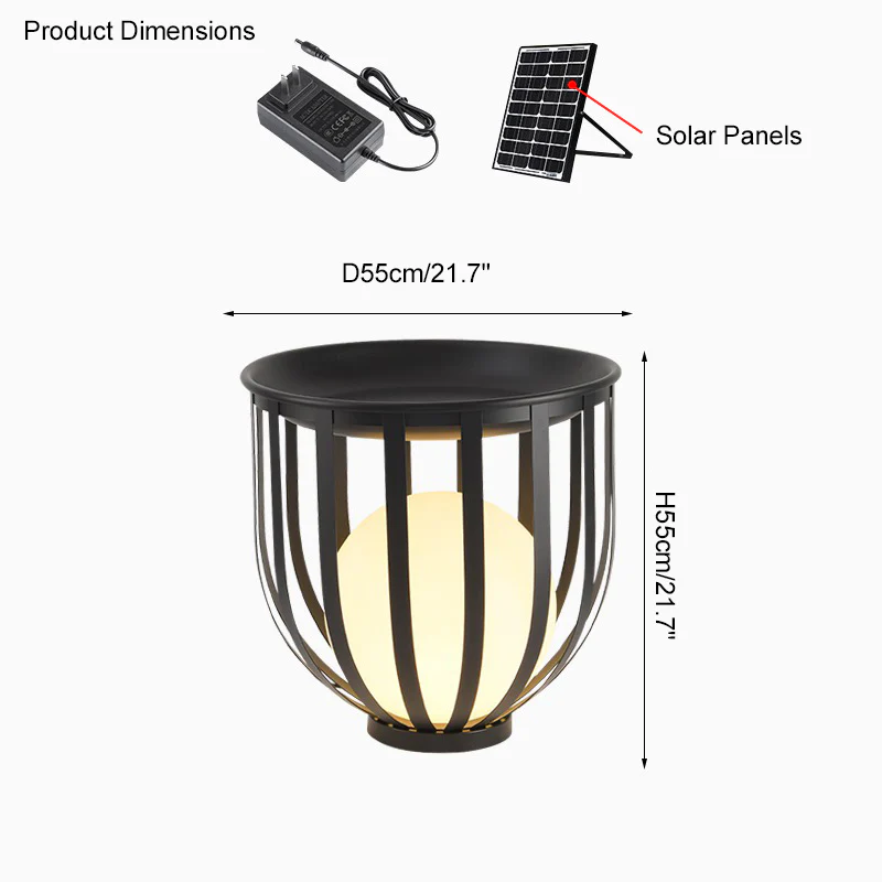 WOMO Solar Rechargeable Patio Floor Light-WM9004 - Image 43