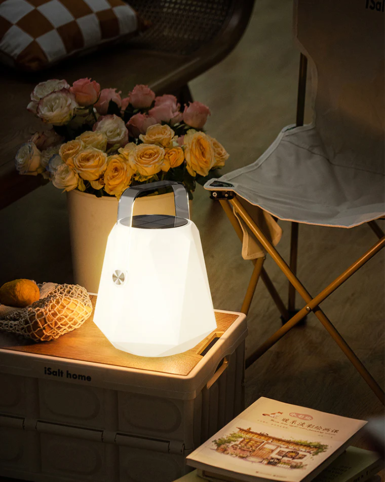 WOMO Solar Rechargeable Hue Lantern-WM9022 - Image 2
