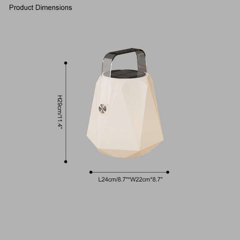 WOMO Solar Rechargeable Hue Lantern-WM9022 - Image 27