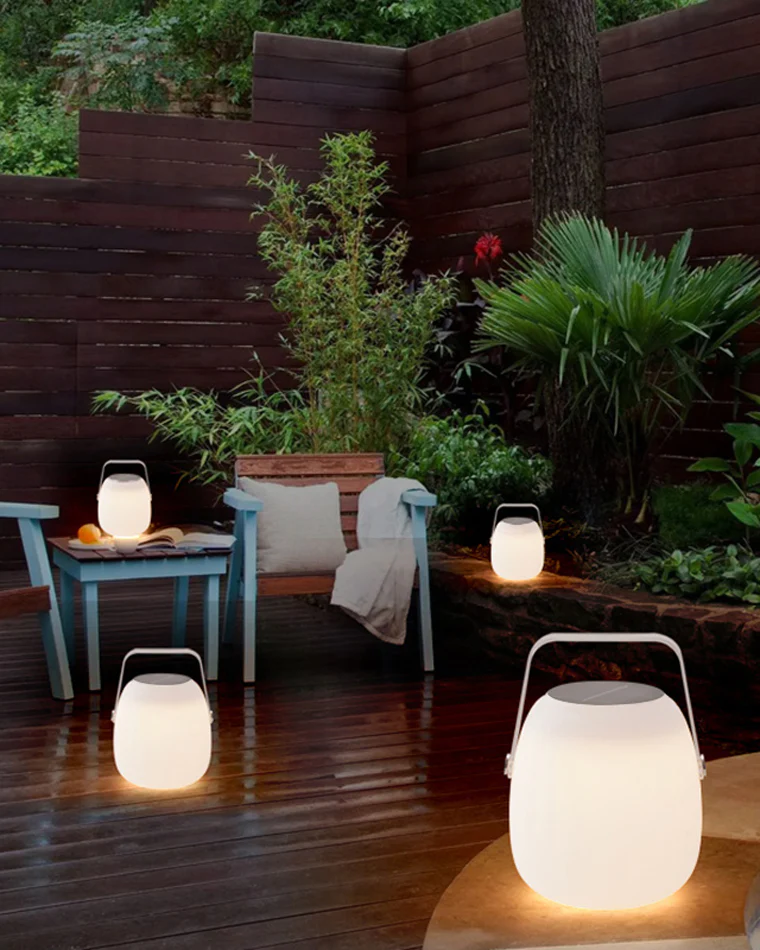 WOMO Solar Rechargeable Hue Lantern-WM9022 - Image 4