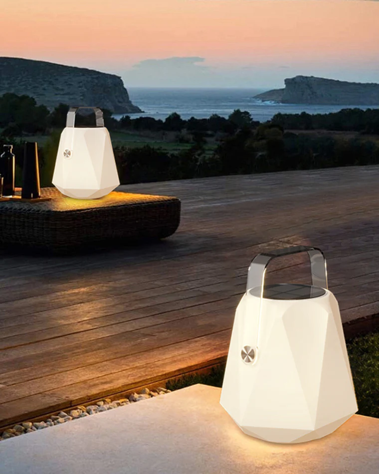 WOMO Solar Rechargeable Hue Lantern-WM9022 - Image 7