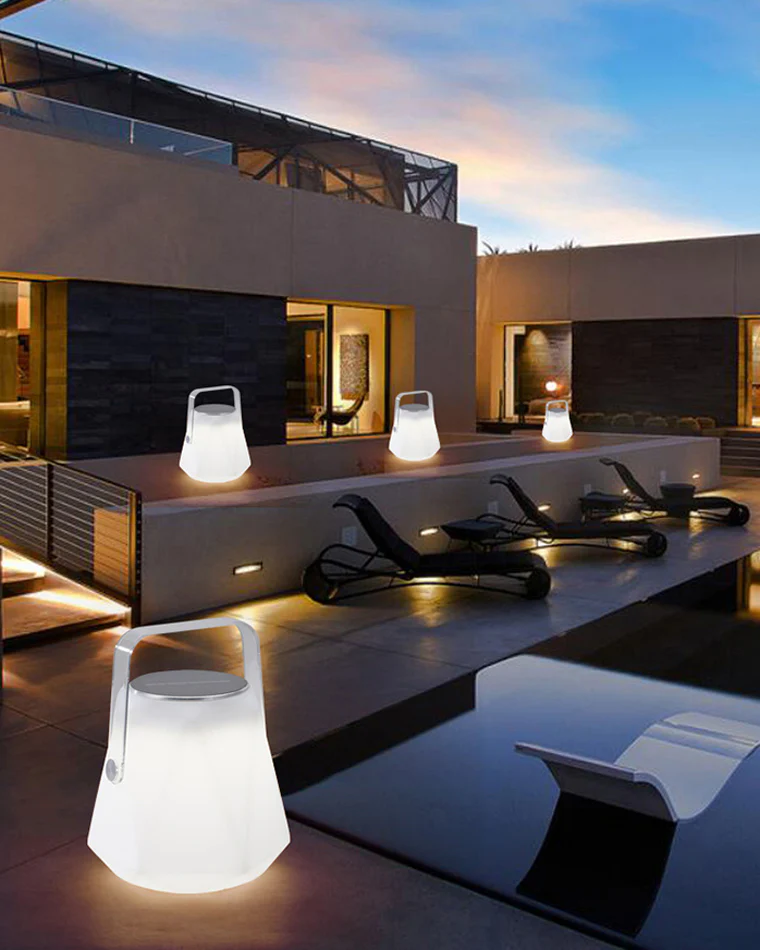 WOMO Solar Rechargeable Hue Lantern-WM9022 - Image 9
