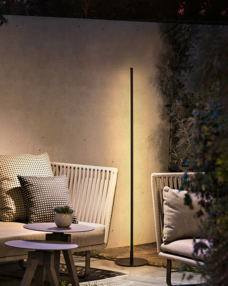 WOMO Solar Rod Floor Light-WM9015 - Image 2
