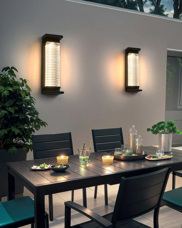 WOMO Solar Wall Light-WM9177 - Image 3