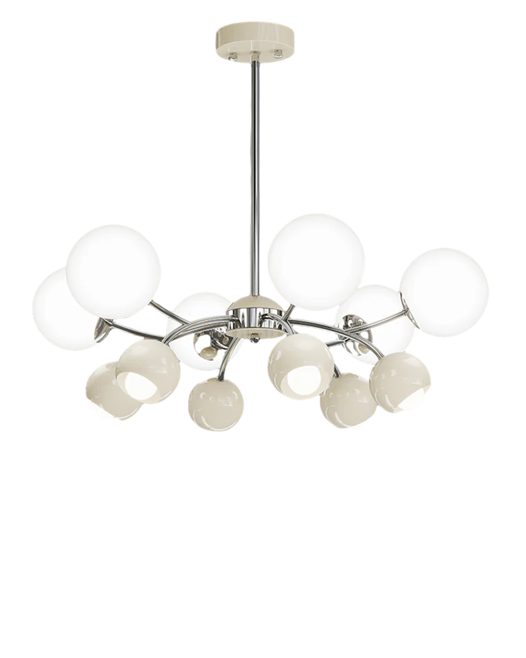 WOMO Space Age Glass Globe Chandelier-WM2290 - Image 11