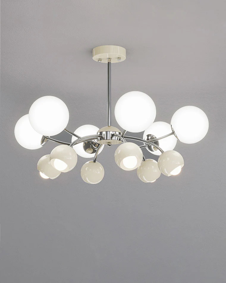 WOMO Space Age Glass Globe Chandelier-WM2290 - Image 13