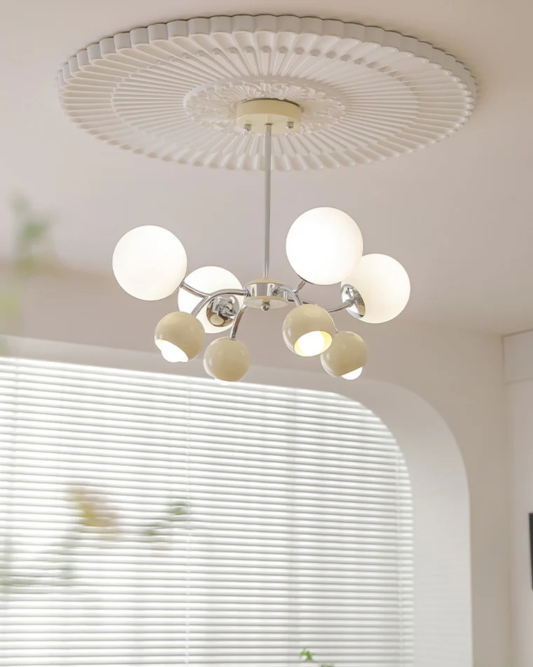 WOMO Space Age Glass Globe Chandelier-WM2290 - Image 17