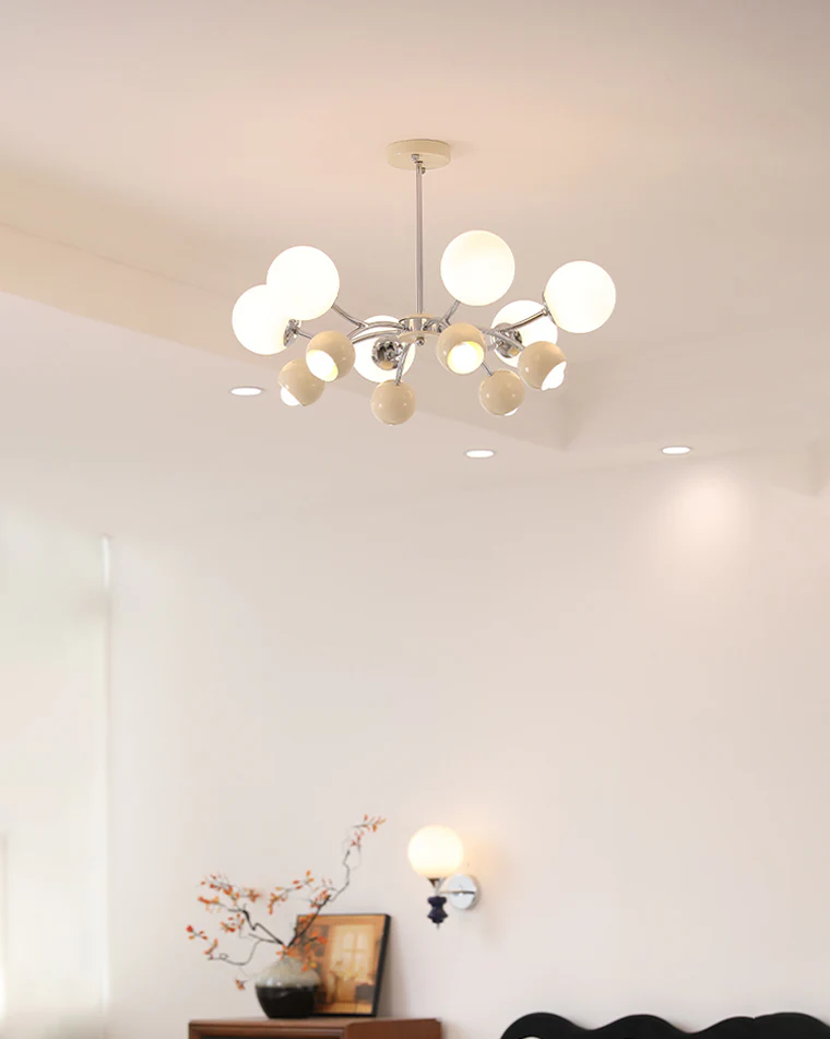 WOMO Space Age Glass Globe Chandelier-WM2290 - Image 18