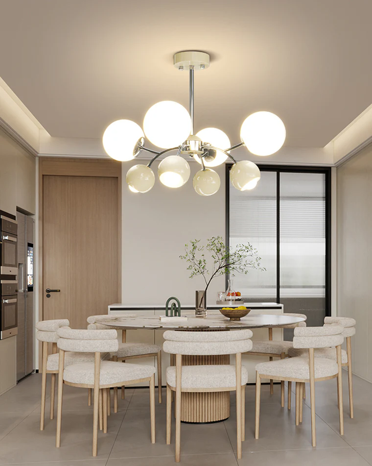 WOMO Space Age Glass Globe Chandelier-WM2290 - Image 19
