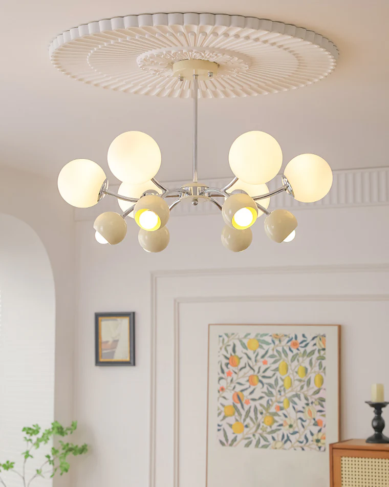 WOMO Space Age Glass Globe Chandelier-WM2290 - Image 21