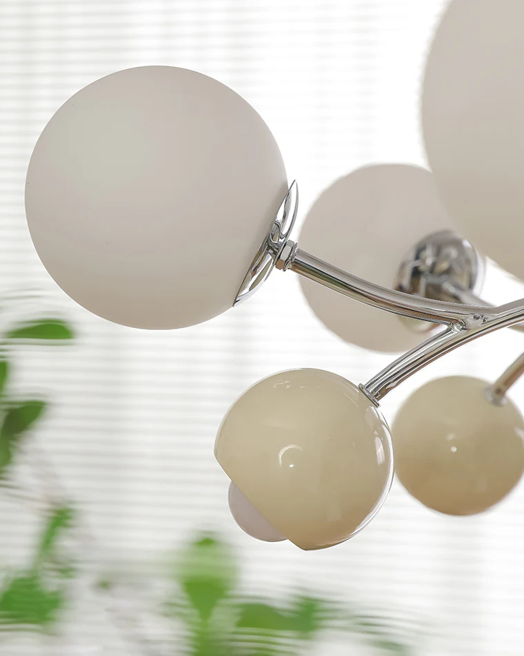 WOMO Space Age Glass Globe Chandelier-WM2290 - Image 26
