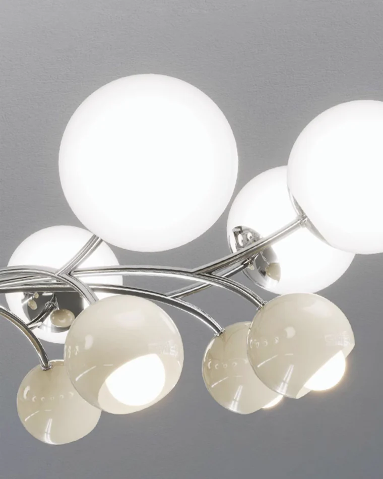 WOMO Space Age Glass Globe Chandelier-WM2290 - Image 28