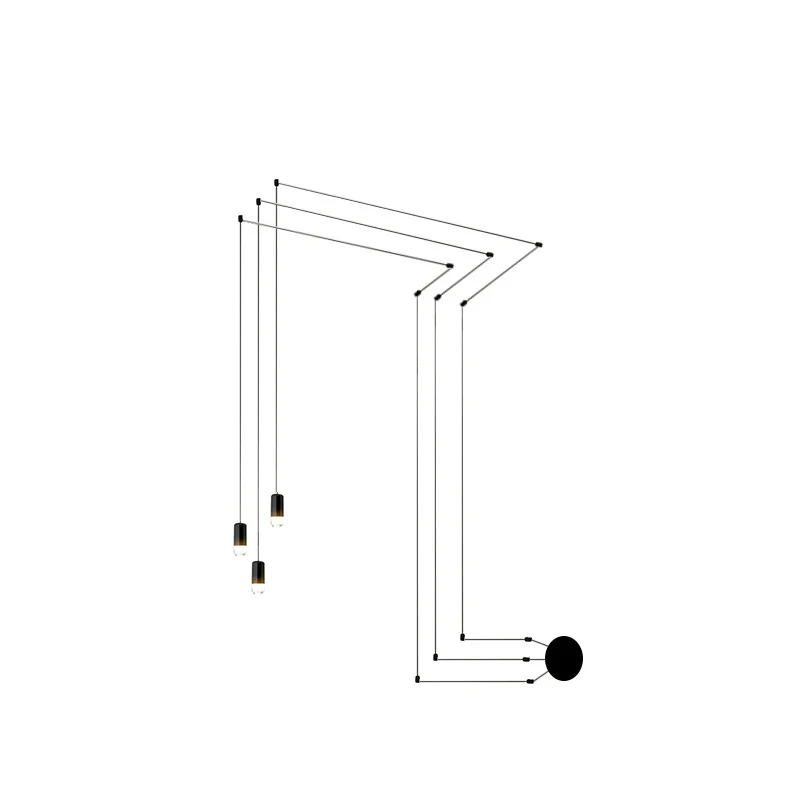 WOMO Spider Off Center Chandelier-WM2107 - Image 16