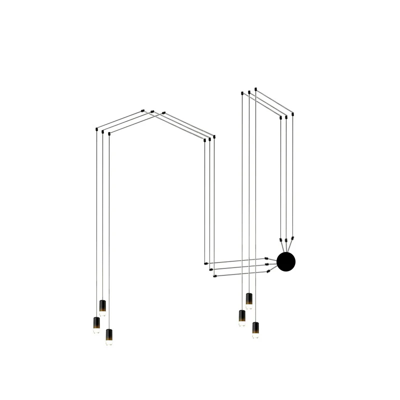 WOMO Spider Off Center Chandelier-WM2107 - Image 18