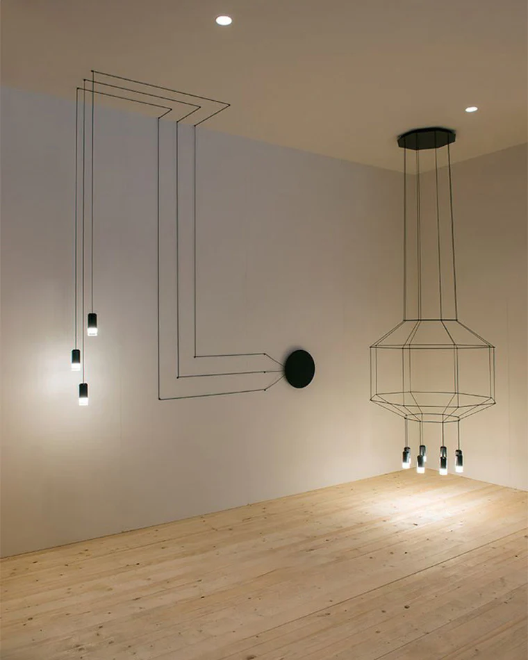 WOMO Spider Off Center Chandelier-WM2107 - Image 6