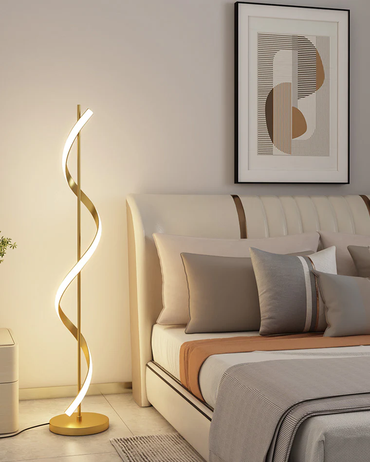 WOMO Dimmable Spiral Floor Lamp-WM7073 - Image 16