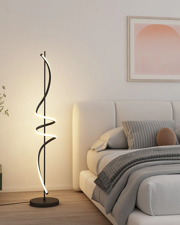 WOMO Dimmable Spiral Floor Lamp-WM7073 - Image 19