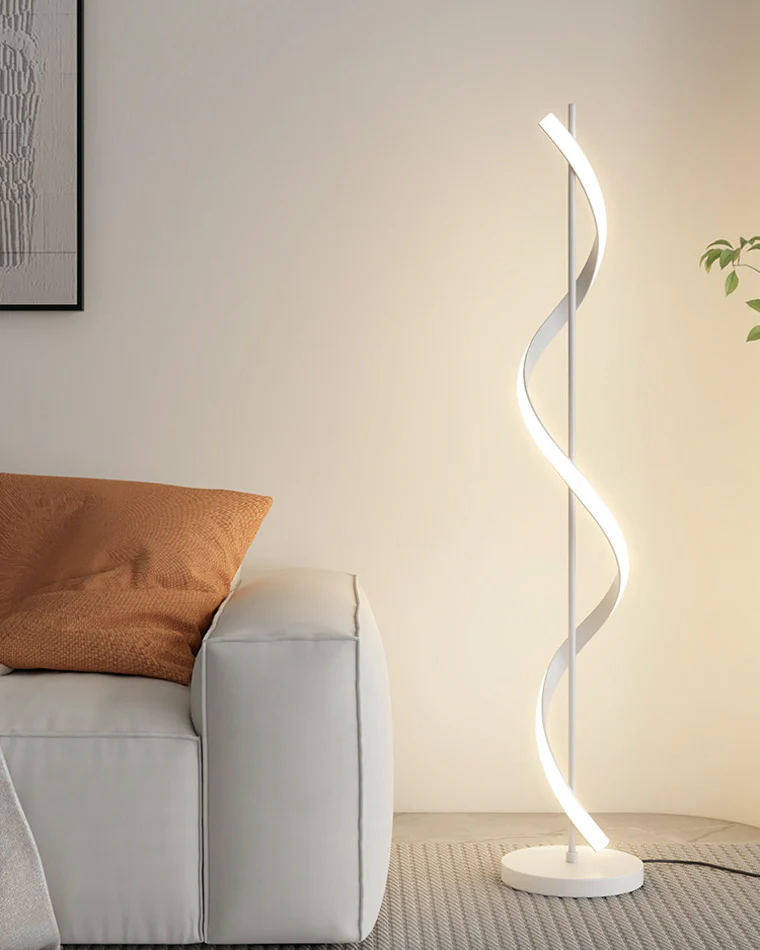 WOMO Dimmable Spiral Floor Lamp-WM7073 - Image 4