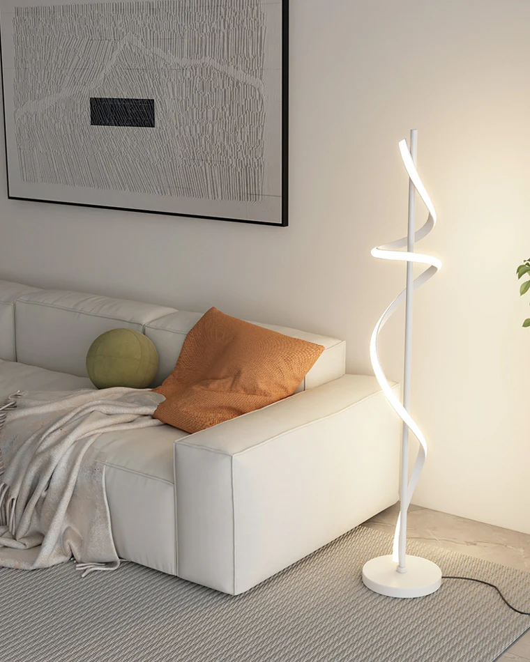 WOMO Dimmable Spiral Floor Lamp-WM7073 - Image 7