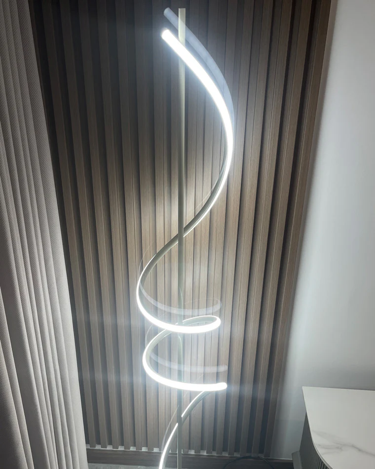 WOMO Dimmable Spiral Floor Lamp-WM7073 - Image 9