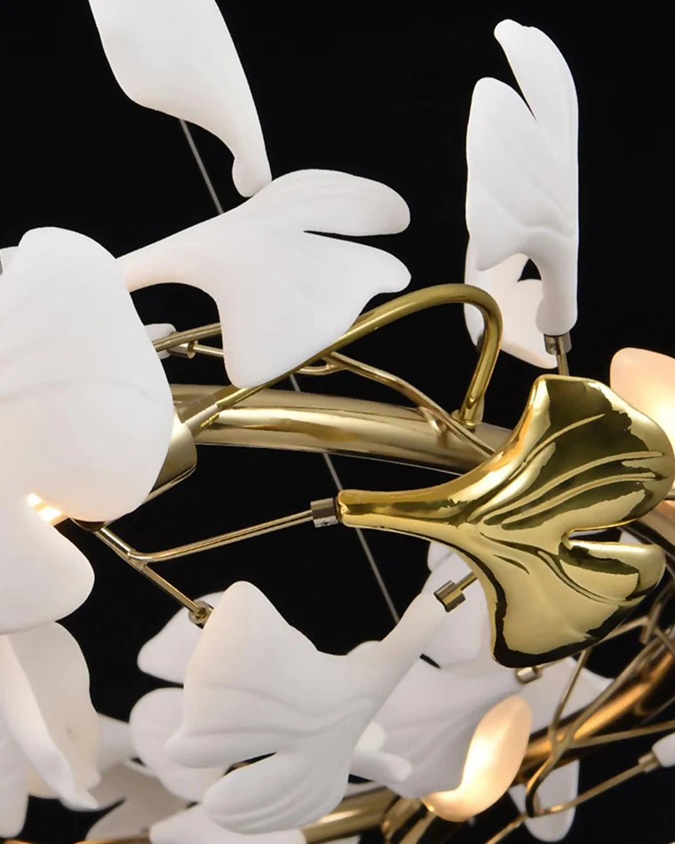WOMO Gingko Spiral Chandelier-WM2423 - Image 12