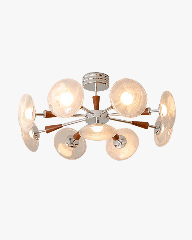 WOMO Sputnik Glass Ceiling Light-WM1181
