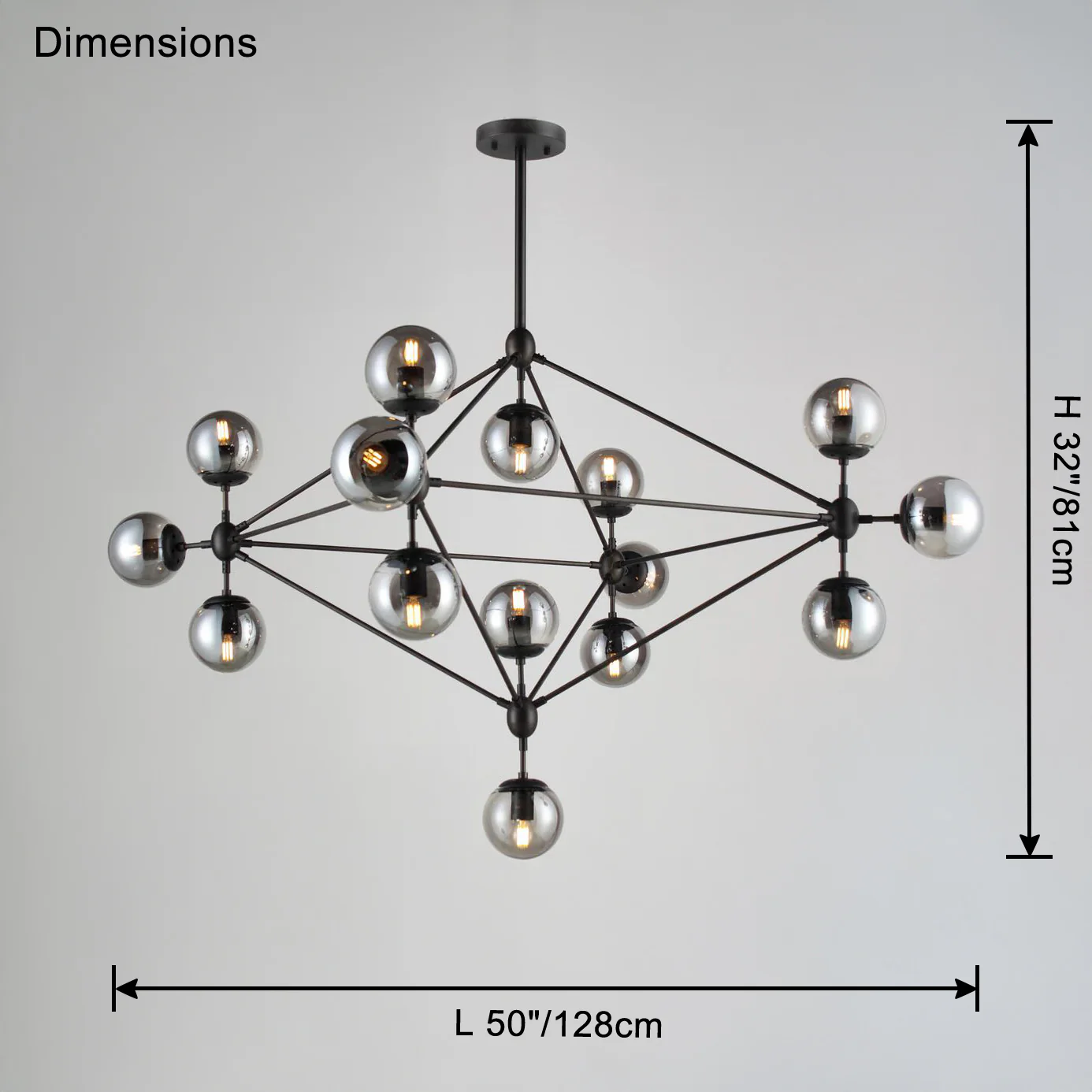 WOMO Sputnik Sphere Chandelier-WM2704 - Image 36
